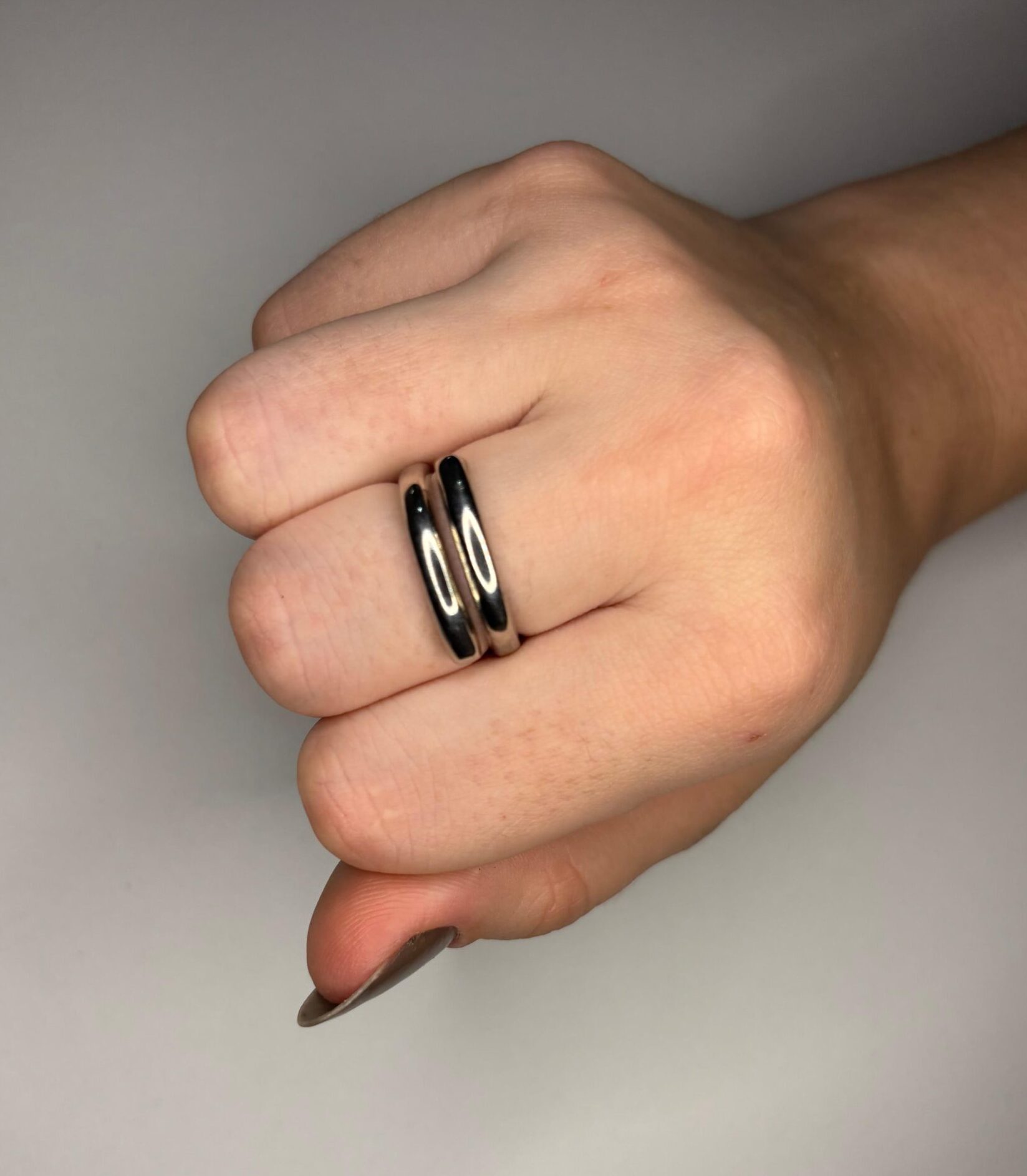 Anel ajustável liso