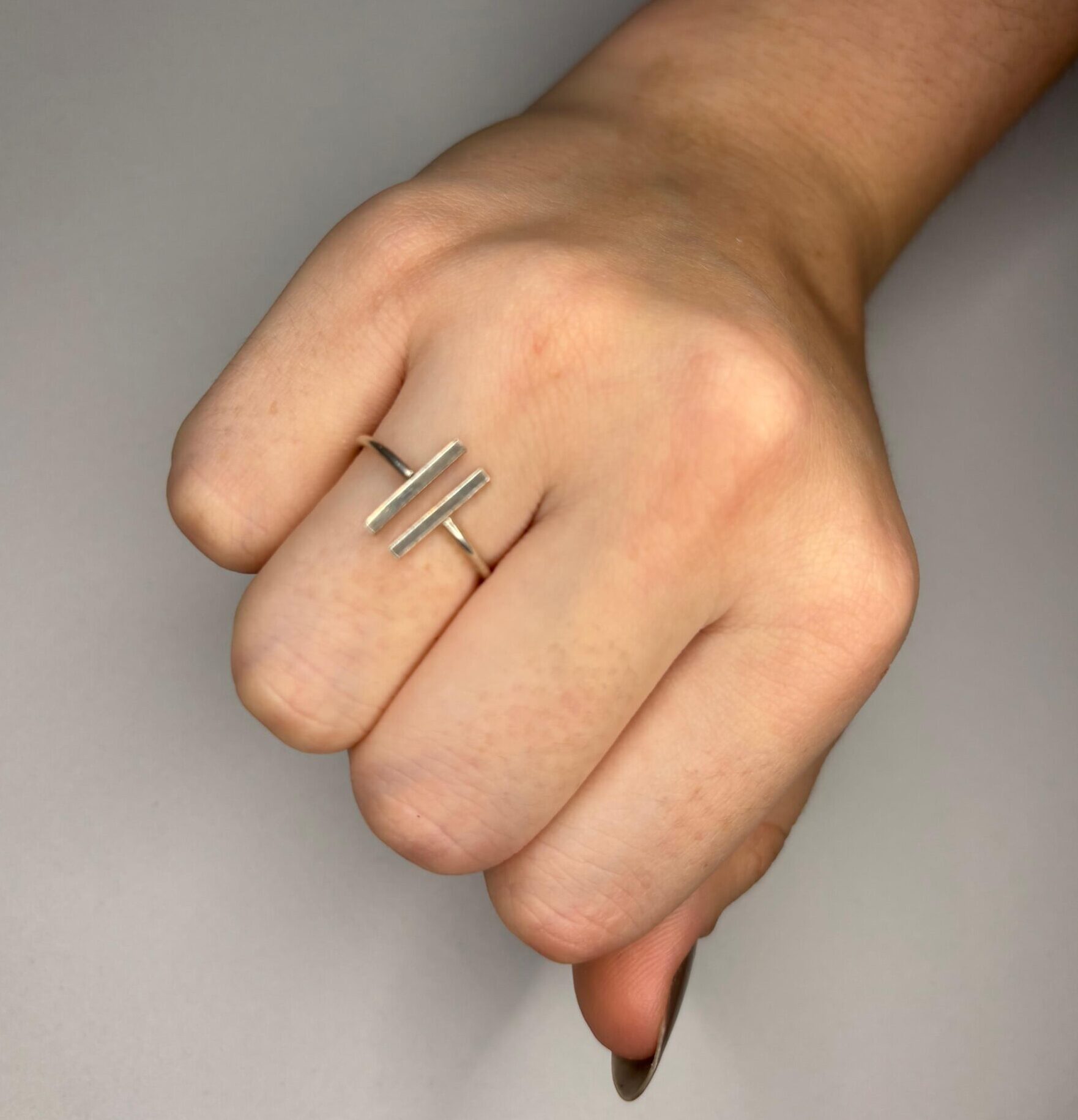 Anel palito PRATA 925