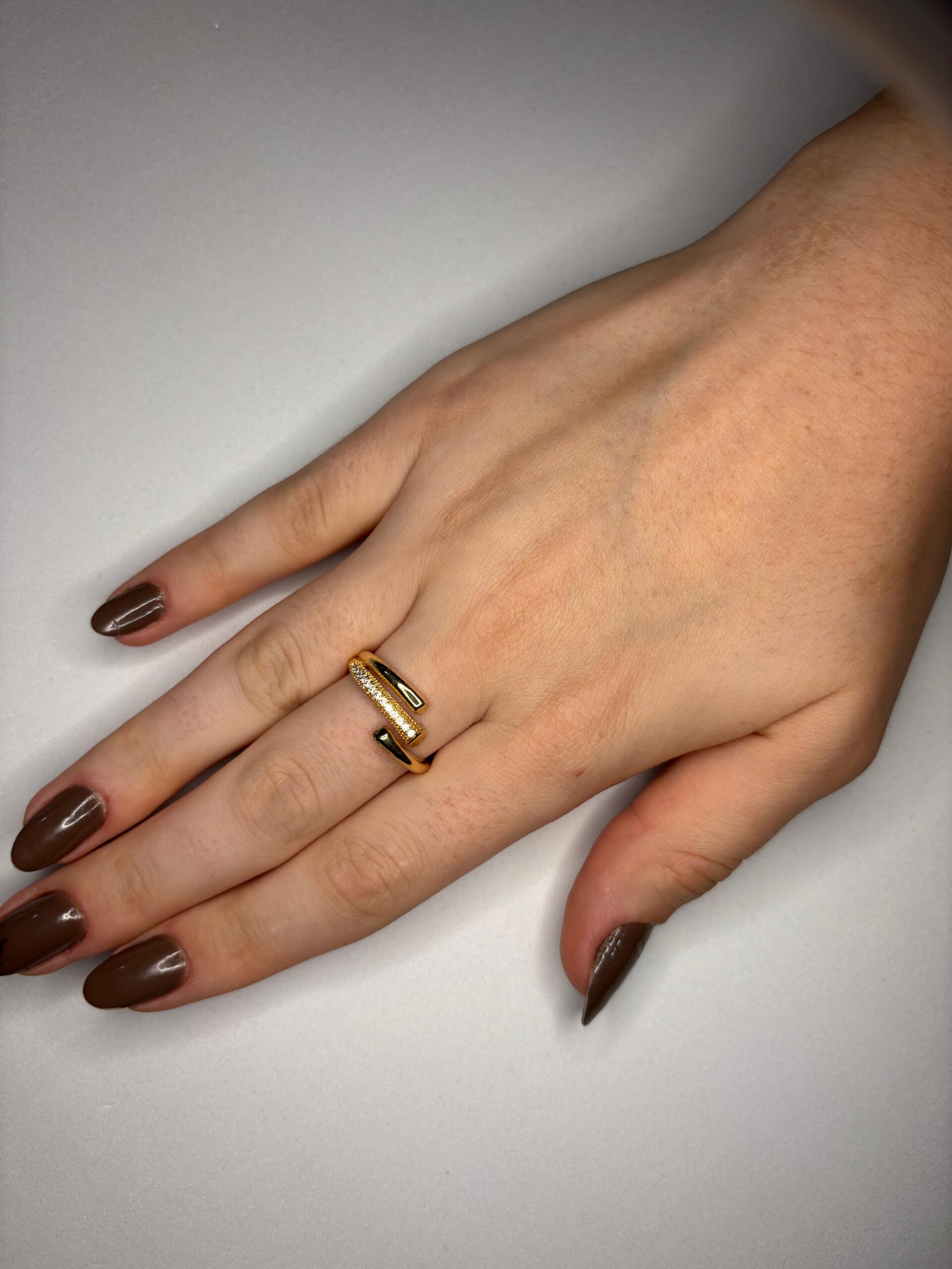 Anel fios cravejados - Imagem 2